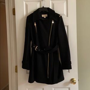 Michael Kors Belted Peacoat Size 8